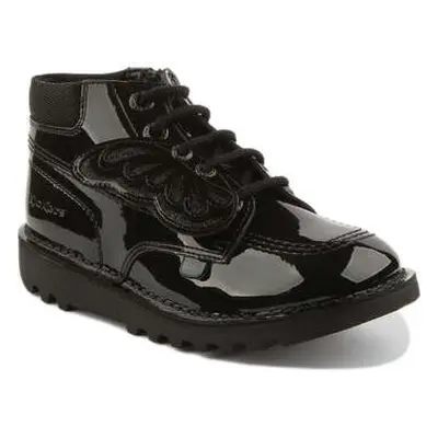 Kickers Kick Hi girls's Boots in Black