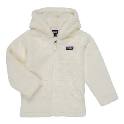 Patagonia FURRY FRIENDS HOODY boys's Children's jacket in White