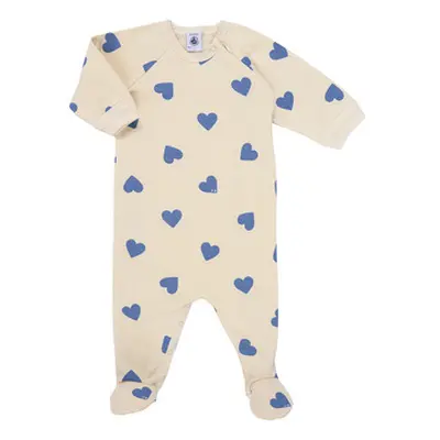 Petit Bateau TOVING girls's Sleepsuits in Beige