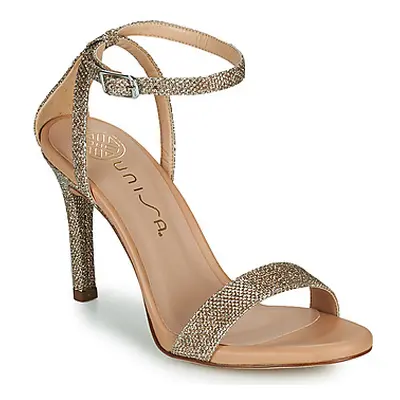 Unisa WAK women's Sandals in Gold