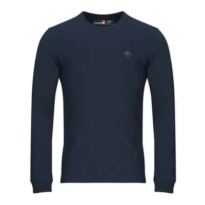 Timberland Long Sleeve Tee men's in Marine