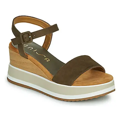 Unisa KOLLA women's Sandals in Kaki