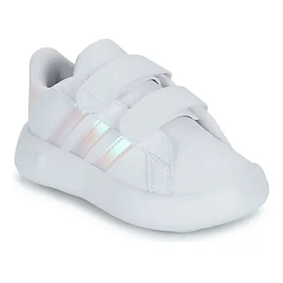 Adidas GRAND COURT 2.0 CF I girls's Children's Shoes (Trainers) in White