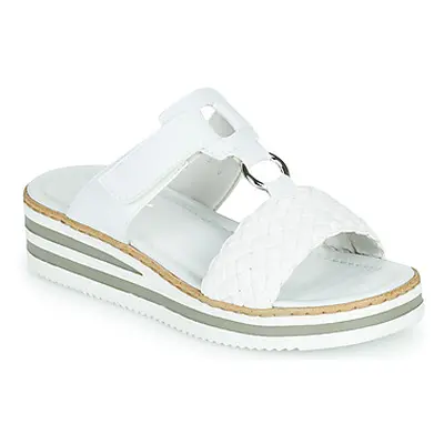 Rieker TRESSE women's Sandals in White