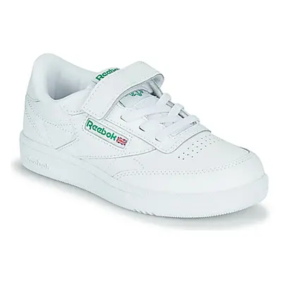 Reebok Classic CLUB C 1V boys's Children's Shoes (Trainers) in White