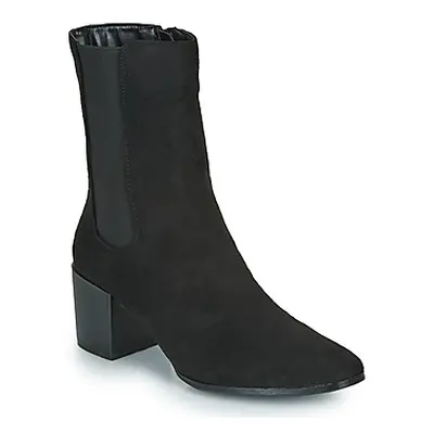 Spot on F51128 women's Low Ankle Boots in Black