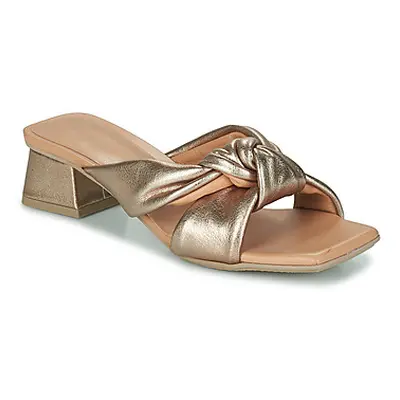 Hispanitas ROSALIA women's Mules / Casual Shoes in Gold