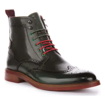 Justinreess England Cameron Green For Men men's Boots in Green