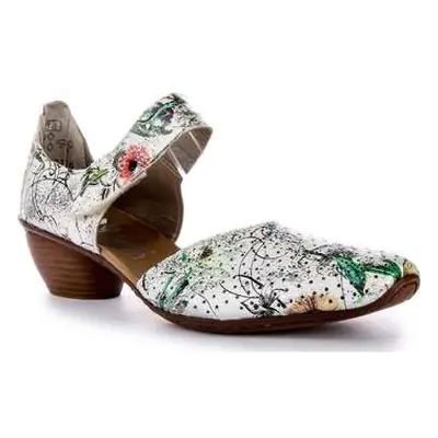 Rieker Sandal Floral Printed women's Sandals in Multicolour