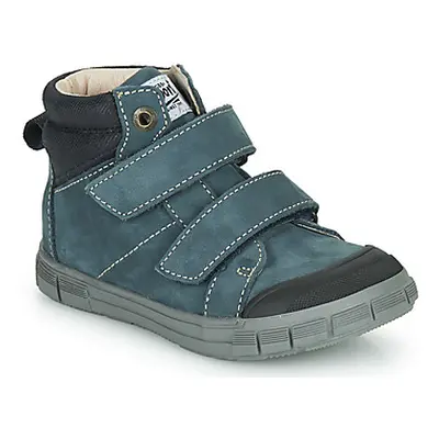 GBB HENI boys's Children's Shoes (High-top Trainers) in Blue