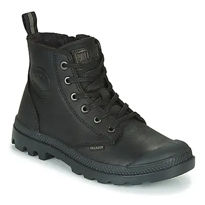 Palladium PAMPA ZIP LTH ESS women's Mid Boots in Black