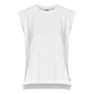 Levis BOXY TANK women's T shirt in White