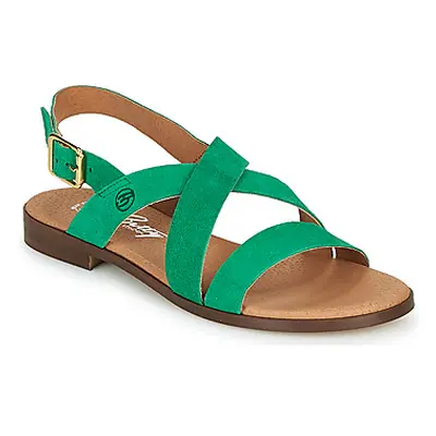 Betty London MATOSSI women's Sandals in Green