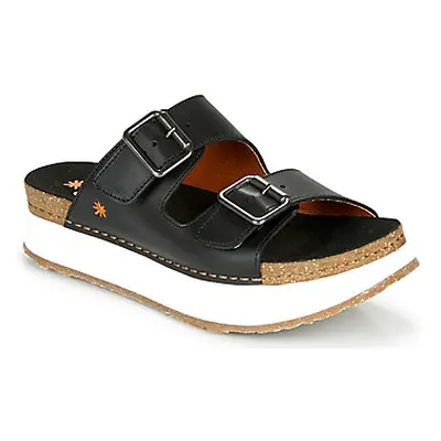 Art MYKONOS women's Mules / Casual Shoes in Black