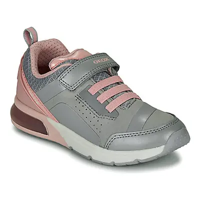 Geox J SPACECLUB GIRL C girls's Children's Shoes (Trainers) in multicolour