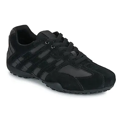 Geox UOMO SNAKE men's Shoes (Trainers) in Black