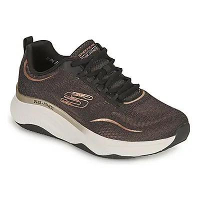 Skechers RELAXED FIT: D'LUX FITNESS - PURE GLAM women's Shoes (Trainers) in Black