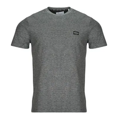 Teddy Smith T-STEFFO MC men's T shirt in Grey