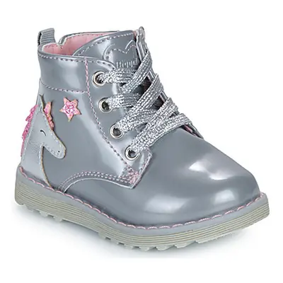 BEPPI 2195000-SILVER girls's Children's Mid Boots in Silver