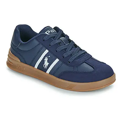 Polo Ralph Lauren HERITAGE COURT III T-TOE boys's Children's Shoes (Trainers) in Blue