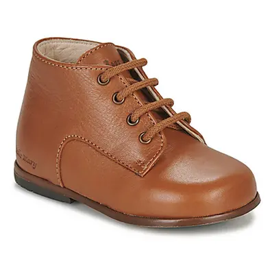 Little Mary MILOTO boys's Children's Shoes (High-top Trainers) in Brown