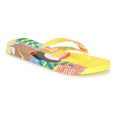 Ipanema IPANEMA SELVA women's Flip flops / Sandals (Shoes) in Yellow