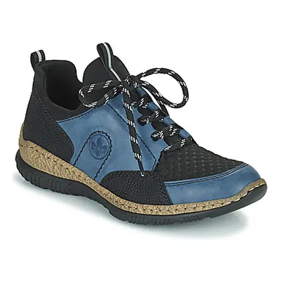 Rieker MEDONNA women's Shoes (Trainers) in Blue