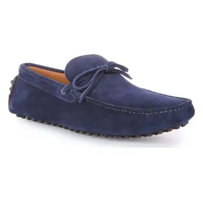 Justinreess England Cruz men's Slip-ons (Shoes) in Blue