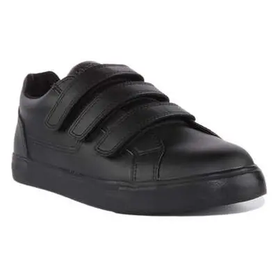 Kickers Tovni Trip boys's Children's Slip-ons (Shoes) in Black