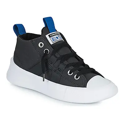 Converse Chuck Taylor All Star Ultra Color Block Mid girls's Children's Shoes (Trainers) in Blac