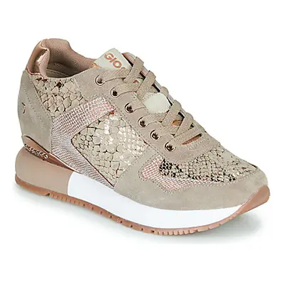 Gioseppo RAPLA women's Shoes (Trainers) in Beige