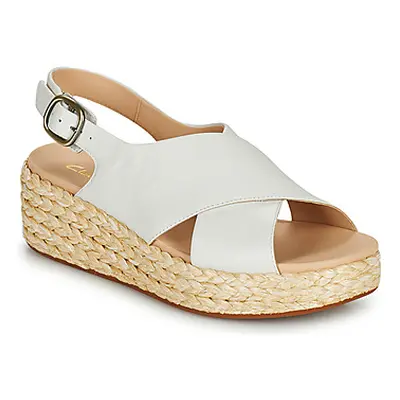 Clarks KIMMEI CROSS women's Sandals in White