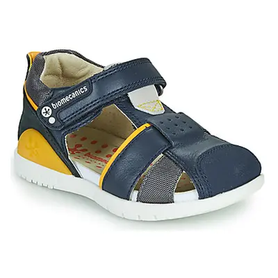 Biomecanics JAVIER boys's Children's Sandals in Blue