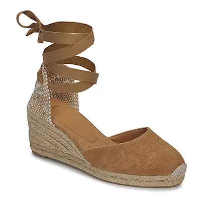 Castaner CARINA women's Espadrilles / Casual Shoes in Brown