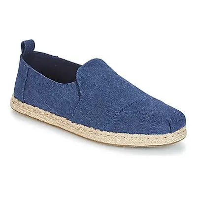 Toms DECONSTRUCTED ALPARGATA ROPE men's Espadrilles / Casual Shoes in Blue