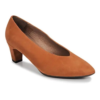 Wonders I8401-ANTE-CAMEL women's Court Shoes in Brown