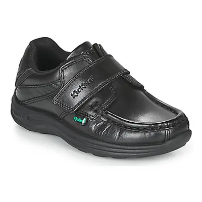 Kickers REASAN STRAP boys's Children's Casual Shoes in Black