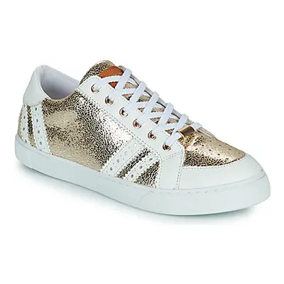 Les Tropéziennes par M Belarbi SUZIE women's Shoes (Trainers) in Gold