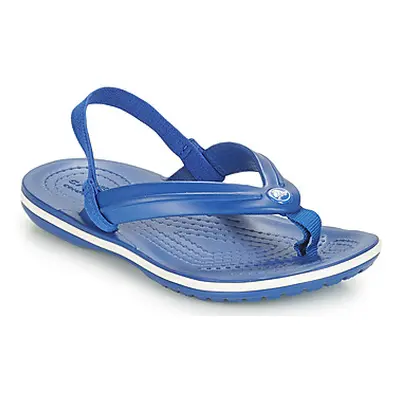 Crocs CROCBAND STRAP FLIP K boys's Children's Sandals in Blue