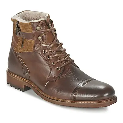 Casual Attitude FIRDAOUS men's Mid Boots in Brown