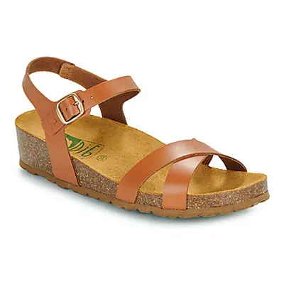 Dream in Green TSILI women's Sandals in Brown