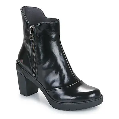 Art TRAVEL women's Low Ankle Boots in Black