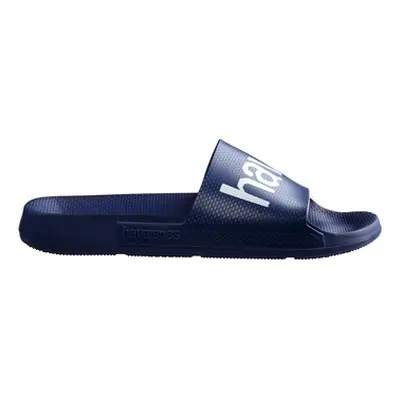 Havaianas SLIDE CLASSIC LOGOMANIA men's Mules / Casual Shoes in Marine