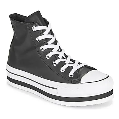 Converse CHUCK TAYLOR ALL STAR PLATFORM LAYER - RETRO TONES women's Shoes (High-top Trainers) in