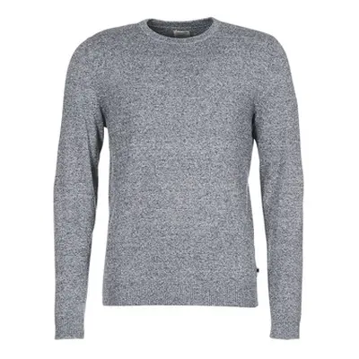 Jack & Jones JJEBASIC men's Sweater in Grey