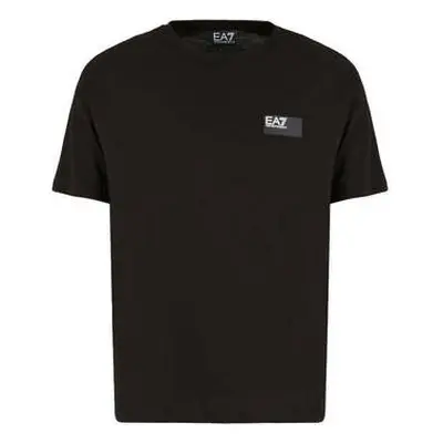 Ea7 Emporio Armani Visibility Crew T-Shirt Black men's in Black