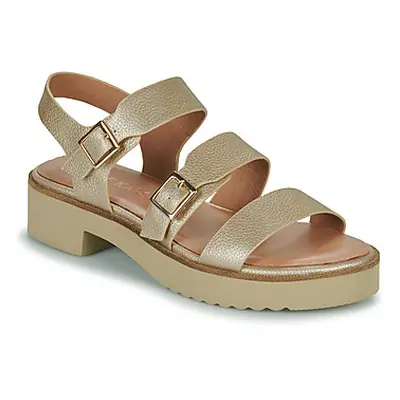 Karston KREA women's Sandals in Gold