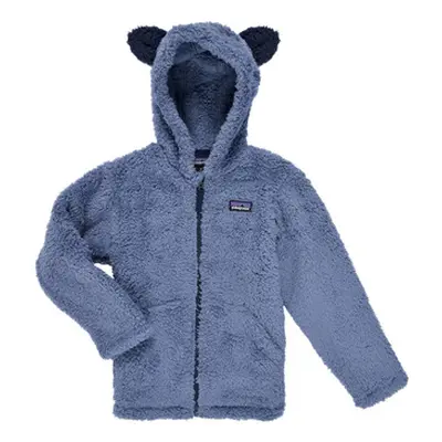 Patagonia BABY FURRY FRIENDS HOODY boys's Children's jacket in Blue