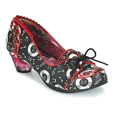 Irregular Choice ROCKTINA women's Court Shoes in Black