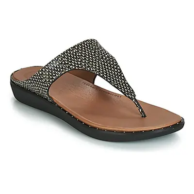 FitFlop BANDA II DOTTED-SNAKE women's Sandals in Black